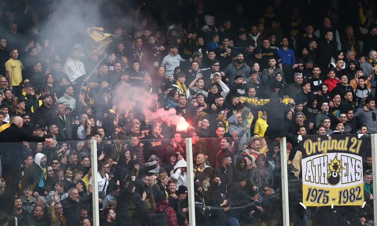 AEK Tifoları Hırsıza: Önemli Mağlubiyet için 12.000 Aektzida Peloponeze Yolculuğuna Başlıyor