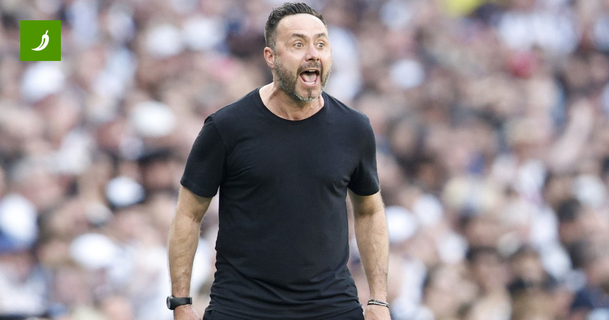 De Zerbi, Tottenham'ın kurtuluşundan sonra radikal değişim istiyor