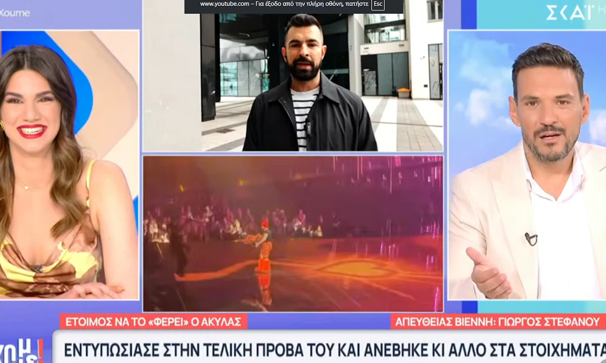 Eurovision 2026: Akylas Final Probada Etkileşti