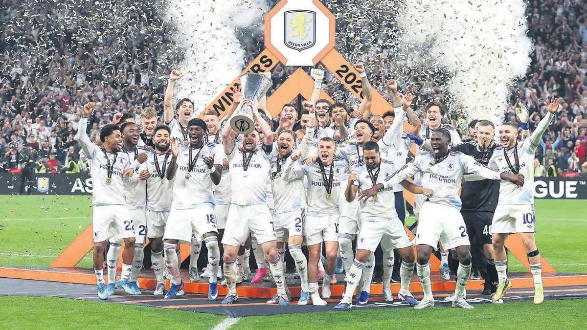 Aston Villa, Tarihi UEFA Europa Ligi Galibiyeti Elde Etti